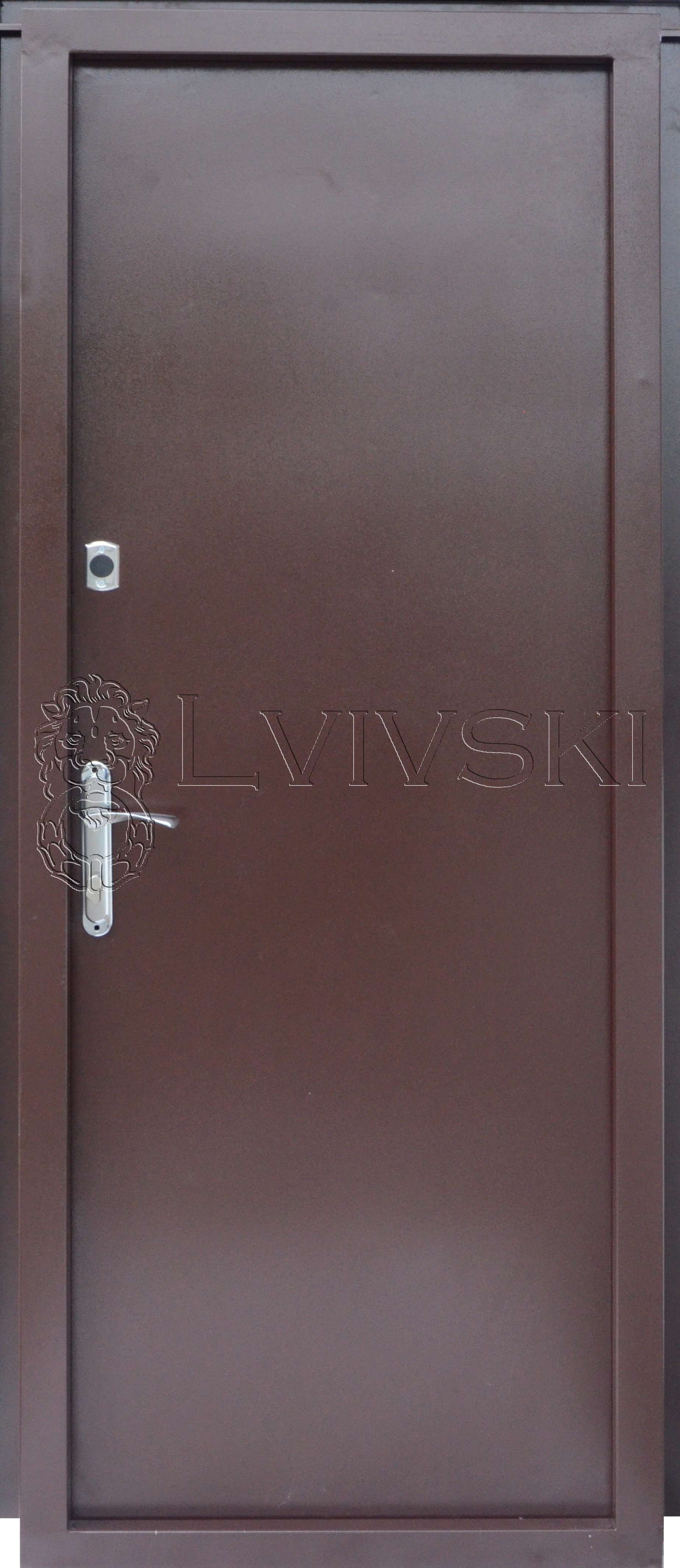 Вхідні металеві двері ТМ «Lvivski» серія «Technik» Тип-1 (960)23